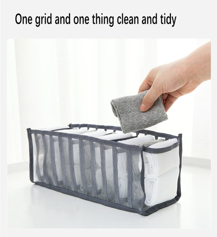 Underwear organizer for drawers, closet, or bedroom shelf