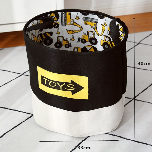 Children's Foldable Storage Basket