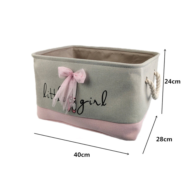 Children's Foldable Storage Basket