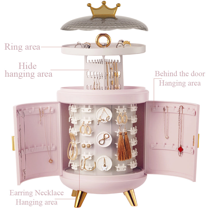 360 Rotating Jewelry Organizer