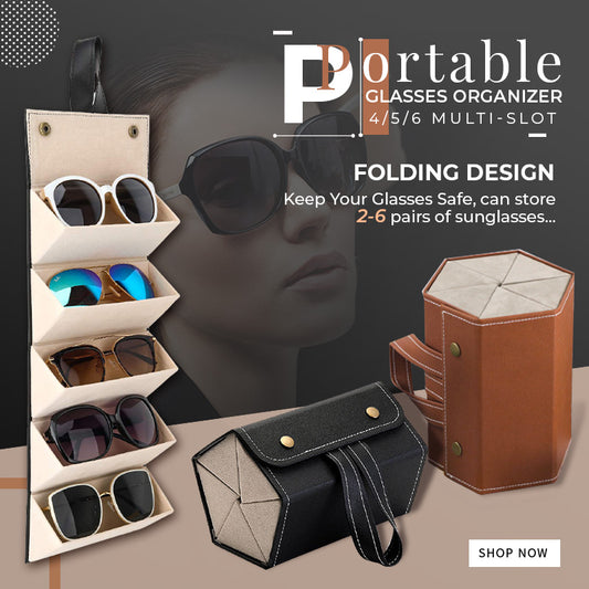 Multi-slot Sunglass Organizer