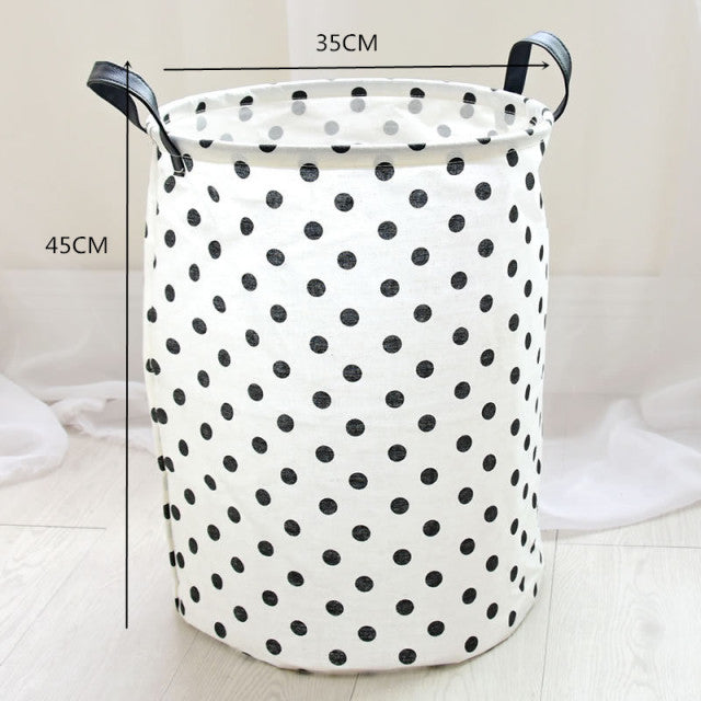 Children's Foldable Storage Basket