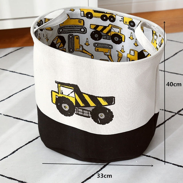 Children's Foldable Storage Basket