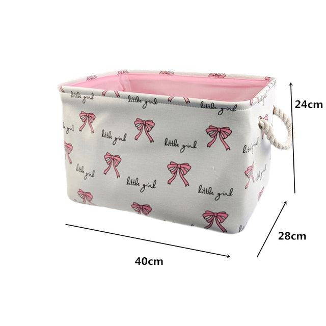 Children's Foldable Storage Basket