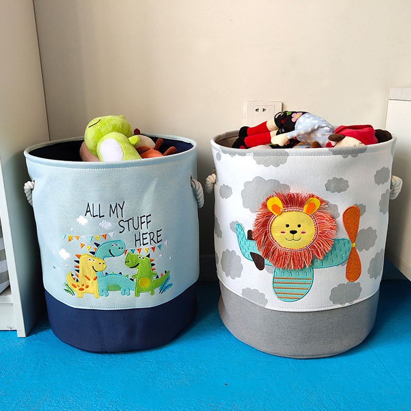 Children's Foldable Storage Basket